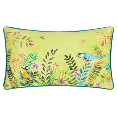 Evans Lichfield Daisy Hill Meadow Tales Printed Feather Rich Cushion
