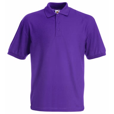Fruit Of The Loom Childrens/Kids Unisex 65/35 Pique Polo Shirt (2er Pack) (Lila)