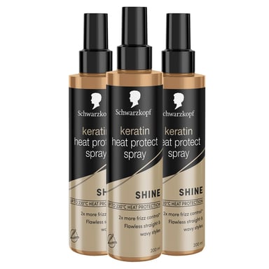 Schwarzkopf Professional Styling Keratin Heat Spray 230°C 200ml, 3pk