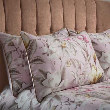 EW by Edinburgh Weavers Lavish Floral Premium Cotton Sateen Pillowcase Pair