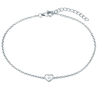 Bracelet sterling silver zirconia white Rafaela Donata