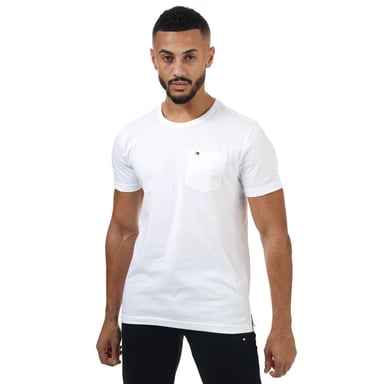 T-shirt poche classique Tommy Hilfiger Pour Homme en Blanc