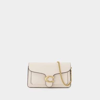 Tabby Chain Clutch Crossbody - Coach - Kreide - Leder