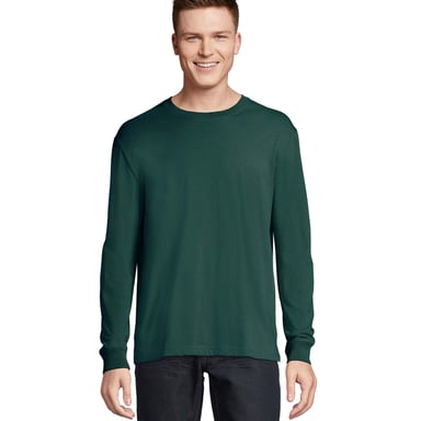 SOLS - "Pioneer" T-Shirt für Herren/Damen Unisex Langärmlig (Grünes Imperium)