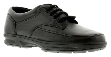 Dr Keller Brian Mens Leather Casual Shoes Black