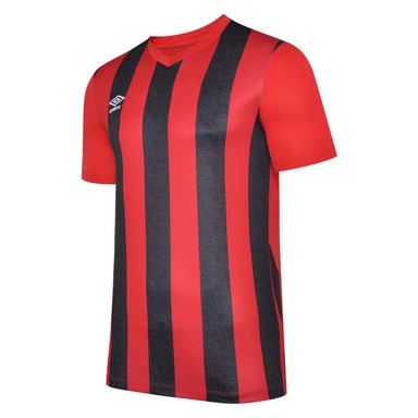 Umbro Ramone-Trikot für Herren (Zinnoberrot/Schwarz)