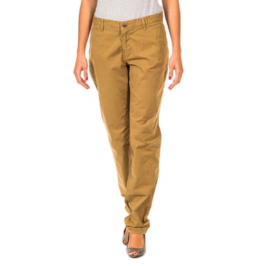 Lange gerade geschnittene Hose mit Saum 31693810 Frau