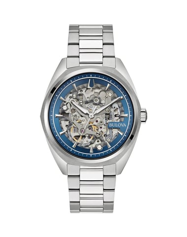 Bulova Surveyor Silber Herren Armbanduhr 96A292