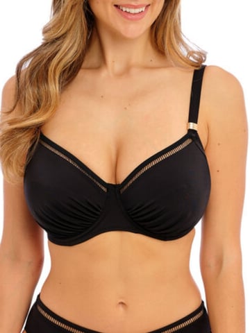 East Hampton Gathered Full Cup Bikini Top