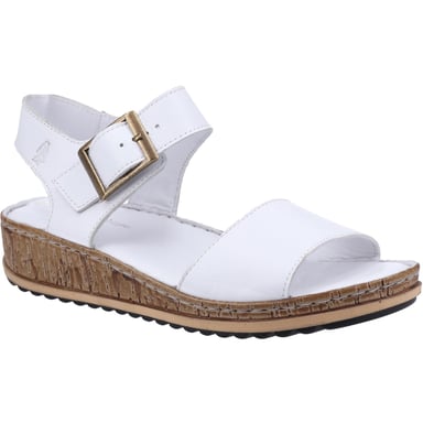 Hush Puppies Damen/Damen Ellie Leder Sandalen (Weiß)