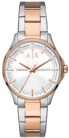 Armani Exchange Lady Hampton Mehrfarbig Damen Armbanduhr AX5258
