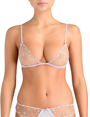 ELI-004-04 Muse by Coco De Mer Elizabeth Triangle Bra