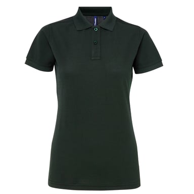 Asquith & Fox - Polo-Shirt mit kurzen Ärmeln - Damen (Flaschengrün)