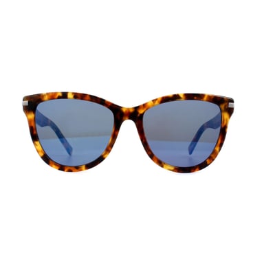 Marc Jacobs Sonnenbrille MARC 187/S C9B XT Havanna Honig Blau Verspiegelt