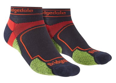 Bridgedale - Mens Running Ultralight Sport Low Socken - Navy