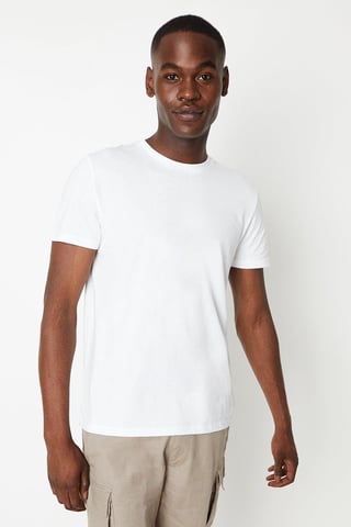 Plain Crew Neck Tee