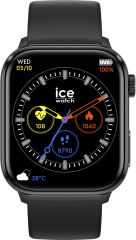 Ice Watch Ice Smart 2.0 - Schwarze Unisex-Uhr 022535