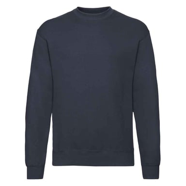Fruit of the Loom - "Classic" Sweatshirt, Überschnittene Schulter für Herren/Damen Unisex (Marineblau)