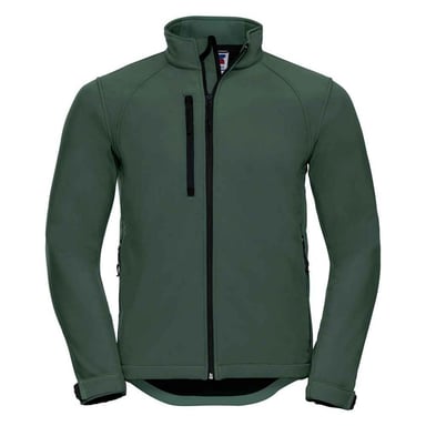 Russell - Softshelljacke für Herren (Flasche)