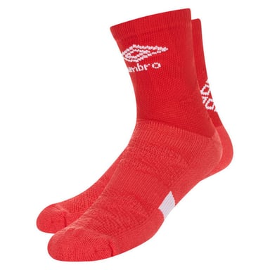 Umbro Herren Protex Gripped Knöchel Socken (Zinnoberrot)