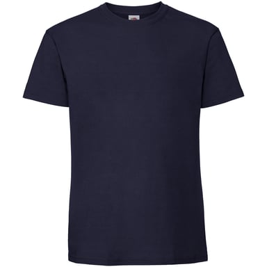 Fruit Of The Loom Herren Iconic 195 Ringspun Premium Tshirt (Marine)