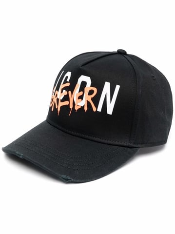 Dsquared2 Icon Forever Baseballkappe in Schwarz