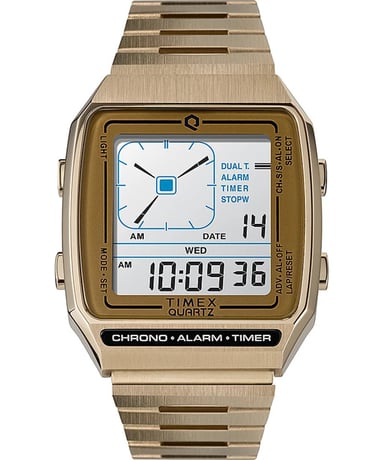 Montre Timex Reissue Pour Mixte Doré TW2U72500