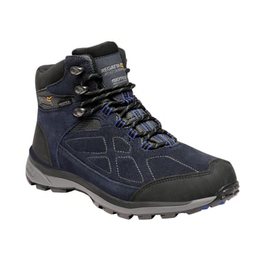 Regatta Herren Wildleder-Wanderstiefel Samaris (Navy/Blau)