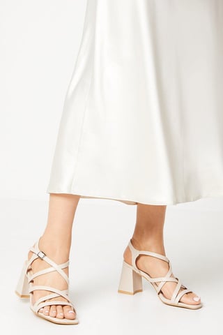 Missy Strappy High Block Heeled Sandals