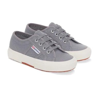 Superga Childrens/Kids 2750 Jcot Leder Turnschuhe (Graublau/Avorio)
