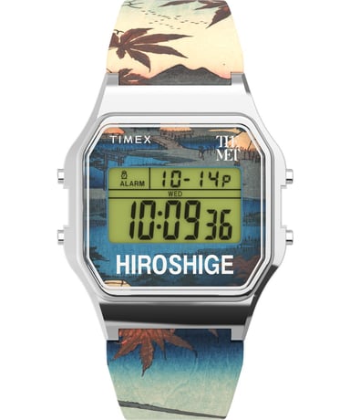 Timex The Met X Hiroshige Unisex Multicolor Uhr TW2W25300