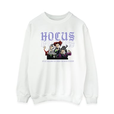 Disney - "Hocus Pocus Hallows Eve" Sweatshirt für Damen (Weiß)