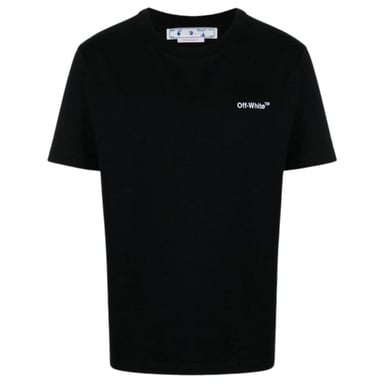 Off-White For All Slim Fit schwarzes T-Shirt