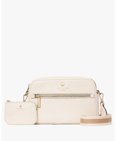 Emma Pebbled Leather Small Camera Bag