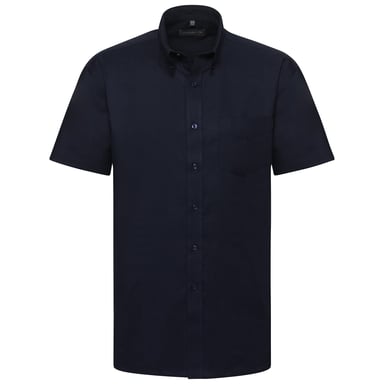 Russell Collection - "Oxford" Formelles Hemd für Herren (Leuchtend Navy-Blau)