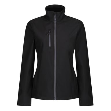 Regatta - "Honestly Made" Fleece Durchgehender Reißverschluss für Damen (Schwarz)