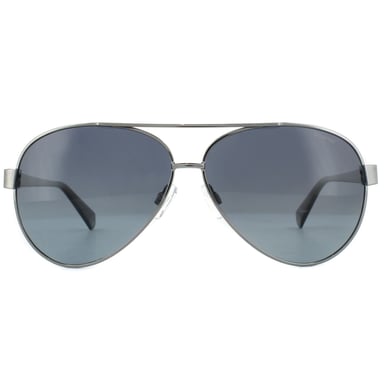 Polaroid Sonnenbrille PLD 4061/S 6LB WJ Aviator Ruthenium Grau Gradient Polarisiert