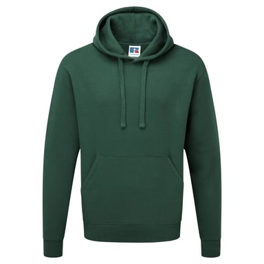 Russell Mens Authentic Hooded Sweatshirt / Hoodie (Flaschengrün)