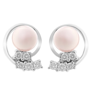 Orphelia 'Alanna' Ohrstecker für Damen aus 925er Sterlingsilber - Silber ZO-7117
