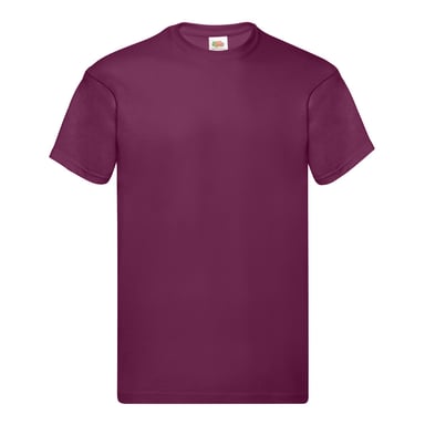 Fruit of the Loom - "Original" T-Shirt für Herren (Aubergine)