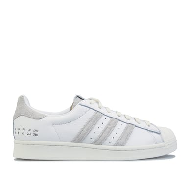Baskets Superstar adidas Originals Pour Homme en Blanc Cassé