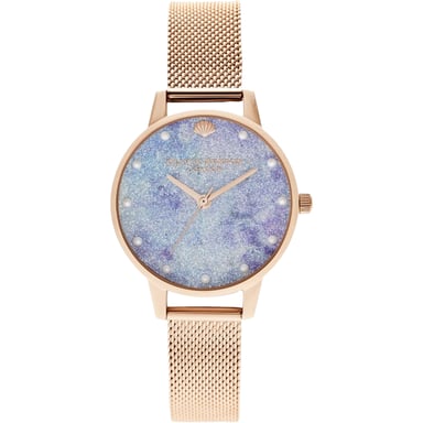 Olivia Burton Damenuhr Quartz Silber
