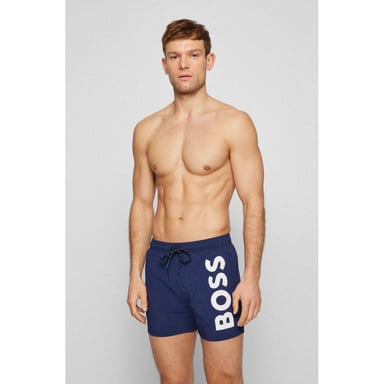 BOSS Orange Octopus Bold Logo Mens Swim Shorts