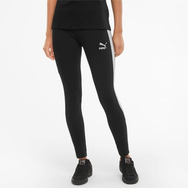 PUMA Iconic T7 Mid-Rise Womens Leggings