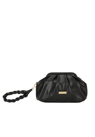 Laura Ashley – Schwarze Beuteltasche