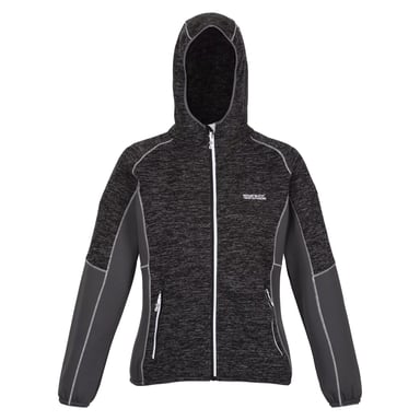 Regatta Damen/Damen Walbury IV Leichte Fleece-Jacke (Schwarz/Dichtgrau)
