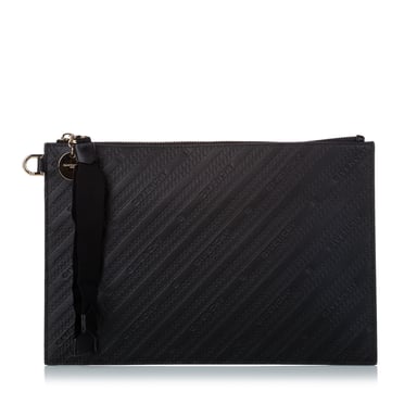 Vintage Givenchy Leather Pouch Black