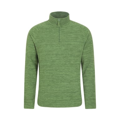 Mountain Warehouse Herren Snowdon II Fleece Top (Hellgrün)