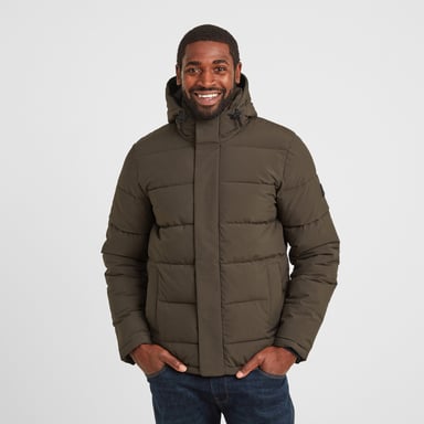 Askham Mens Insulated Jacket Dark Khaki
