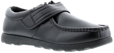 Rockstorm Mens Smart Shoes Gorge Touch Fastening black